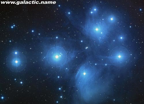 Плеяды, рассеянное звездное скопление, M45 фото